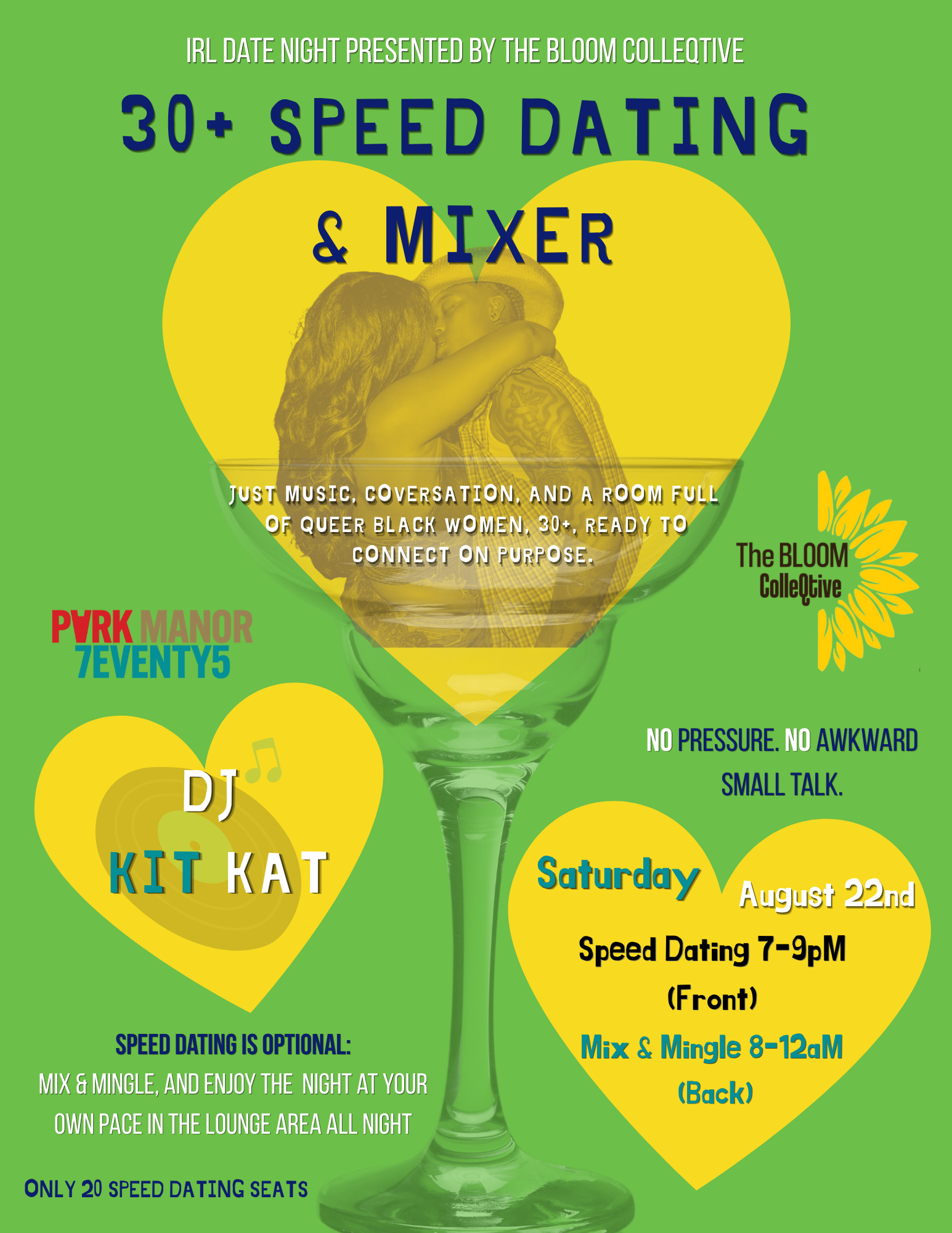 30+ Speed Dating & Mixer
