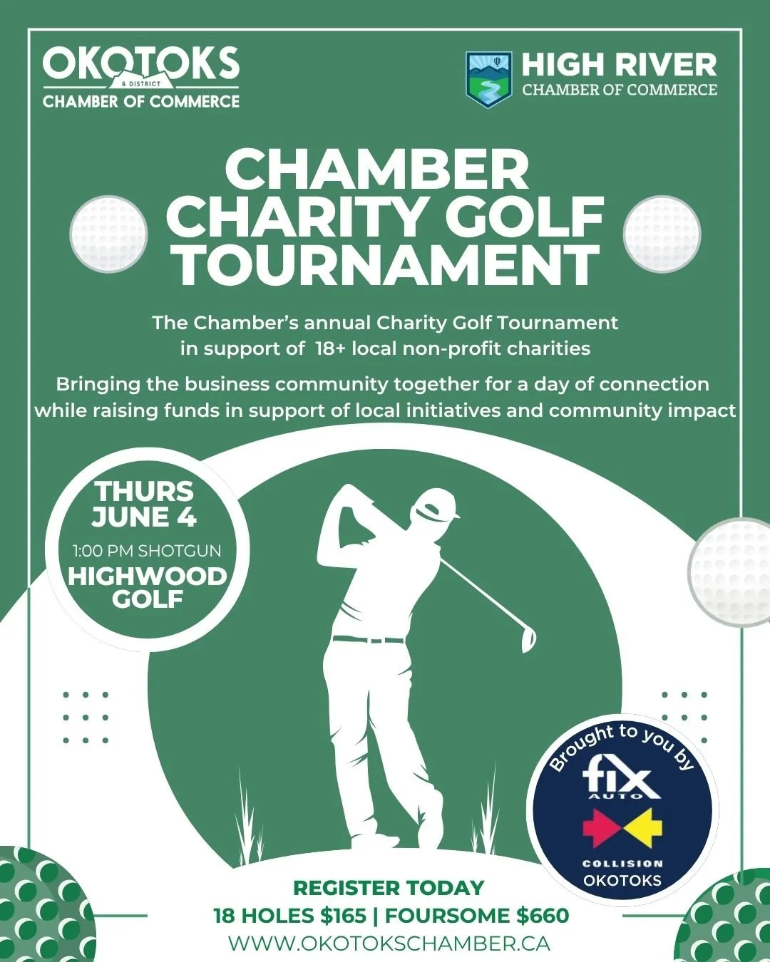 Okotoks Chamber Charity Golf Tournament