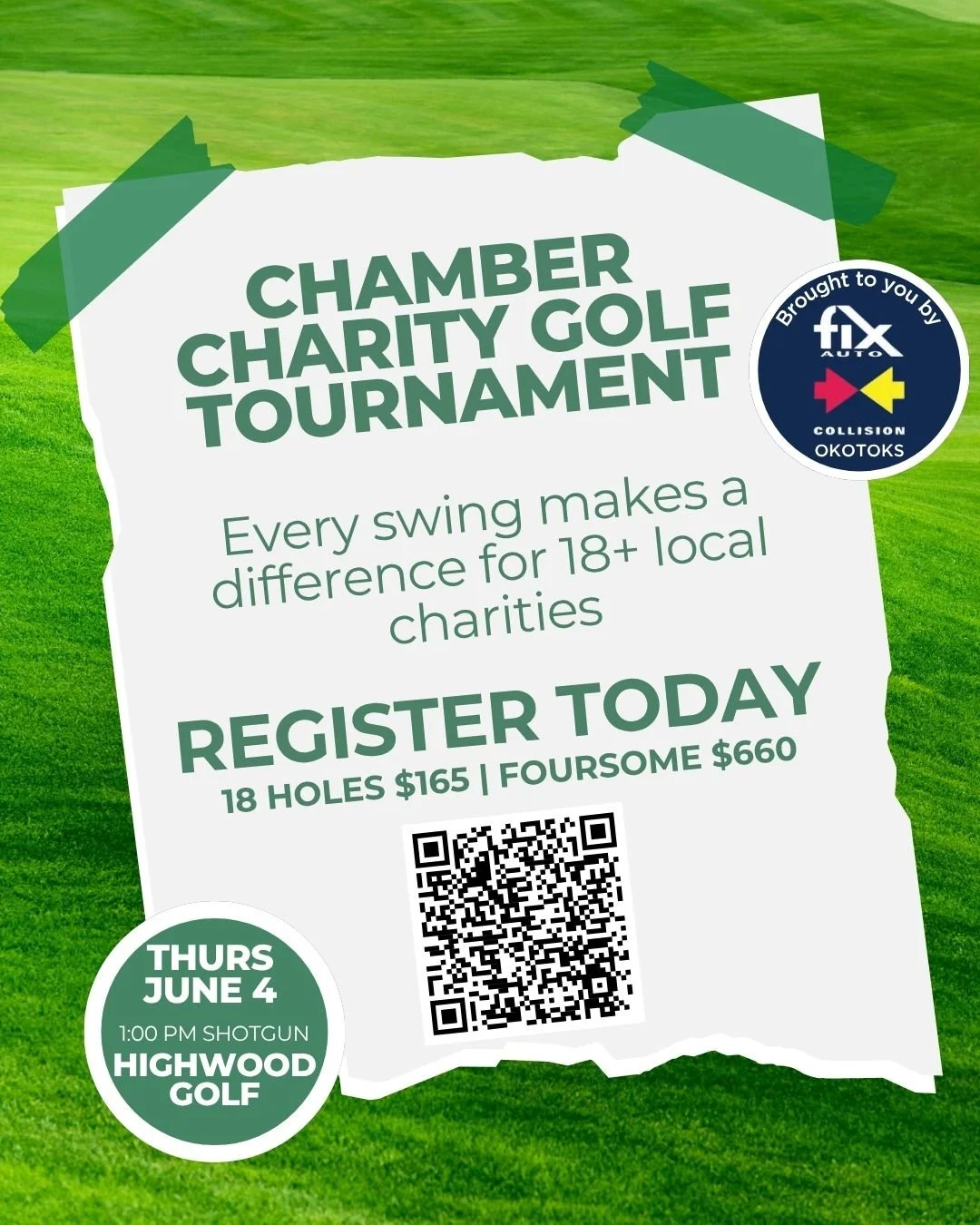 The @okodistrictchamber Charity Golf Tournament is coming up on Thursday June 4th!

Get involved to help support a number of charities (including us) at the event! It's going to be an awesome day!

Find the link on our website.

#okotokschamber #baby