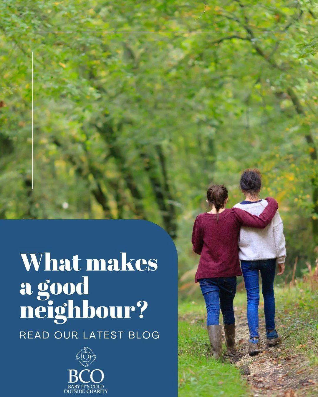 We believe strong communities aren't built by organizations alone. They're built by ordinary people making extraordinary choices every single day.

What makes a good neighbour?

Read our latest blog: link in bio.

#GoodNeighboursLiveHere #babyitscold