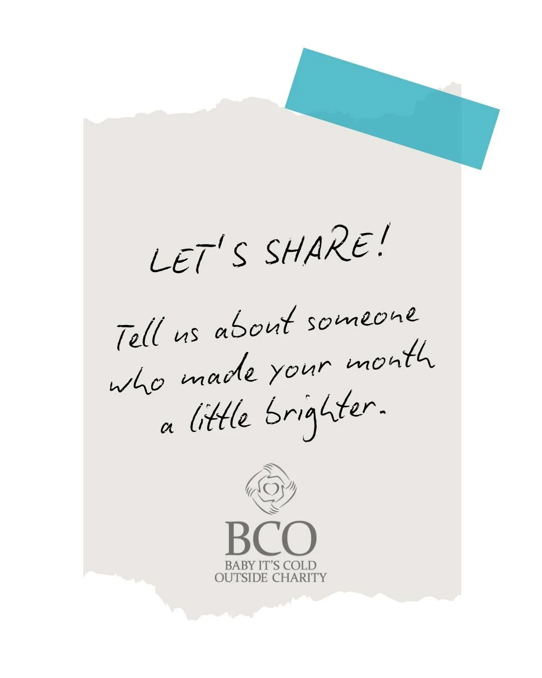 As July comes to a close, we'd love to celebrate the kindness happening all around us.

💛 Who made your month a little brighter?

Maybe it was someone who checked in.
A neighbour who lent a hand.
A coworker who made you smile.
A volunteer who gave t