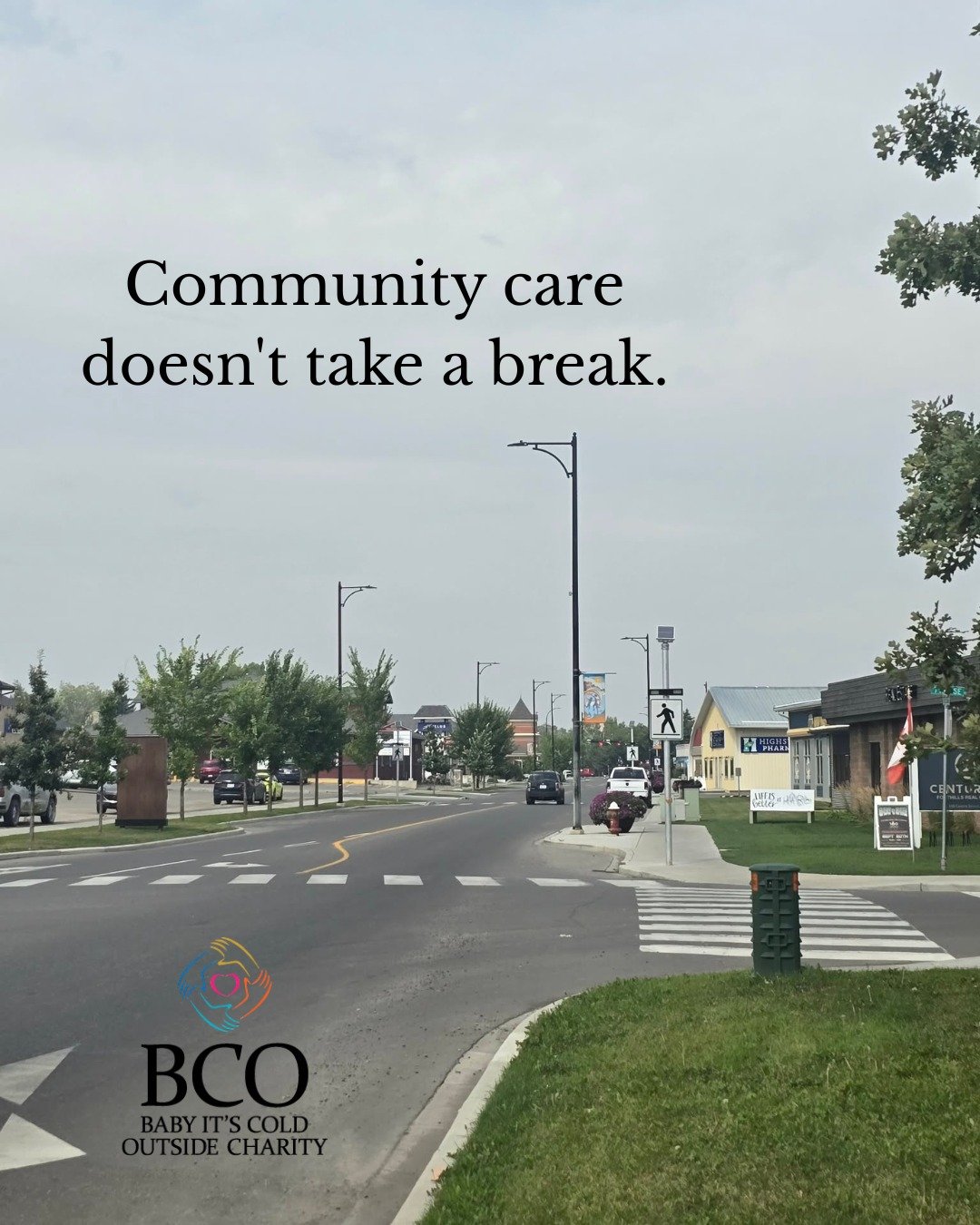 The seasons change.

Summer winds down.

School starts again.

Schedules get busier.

But people still need people.

At Baby It's Cold Outside, our work continues year-round, supporting neighbours through illness, mental health challenges, housing st