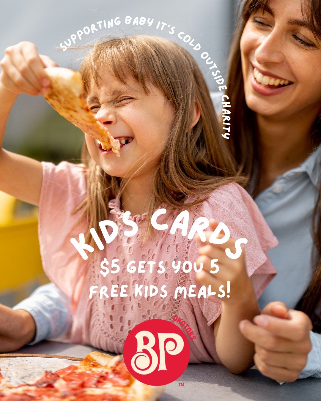 Okay parents&hellip; this one's for you. 👀🍕

The @bostonpizzaokotoks Digital Kids Card is back!

For just $5, you get:

🍕 5 FREE Kids Meals

And when you register your Digital Kids Card to your MyBP account&hellip;

🎉 You unlock a 6th FREE Kids M