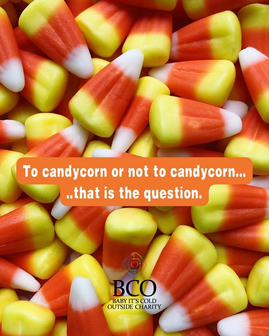 So??? Are you Team Candycorn or Team ANYTHING BUT???

And what is your fav halloween treat? Is that what you are handing out this weekend?

#goodneighbours #halloween #babyitscoldoutsidecharity #bcocharity