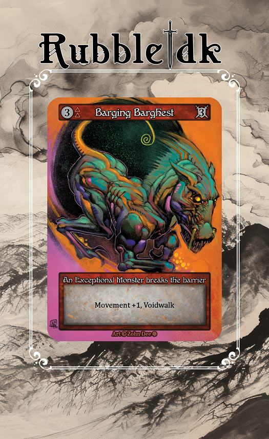 Barging Barghest (F)