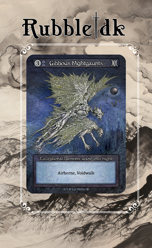 Gibbous Nightgaunts (F)