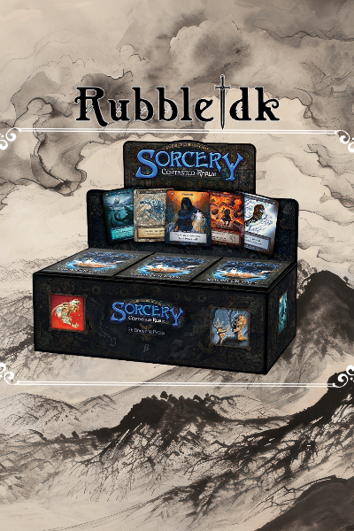 Sorcery Beta booster box - sorcery contested realm. — Rubble