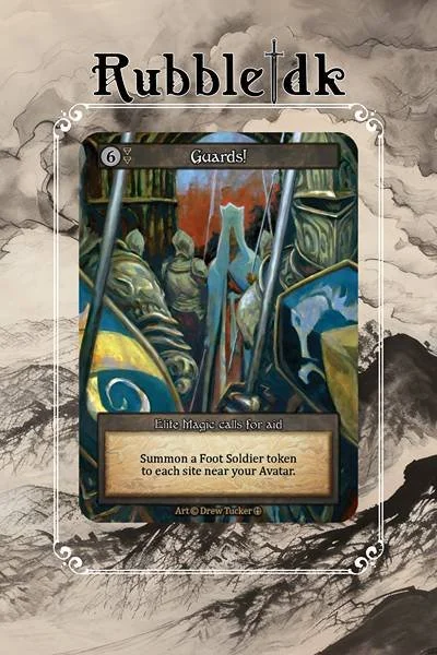 Sorcery TCG Merlin's Tower foil