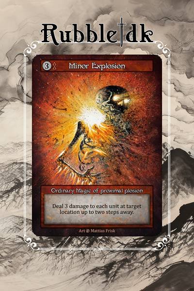 Minor Explosion