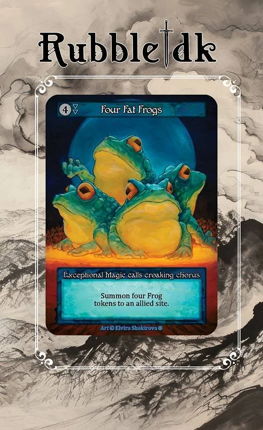 Four Fat Frogs (F)