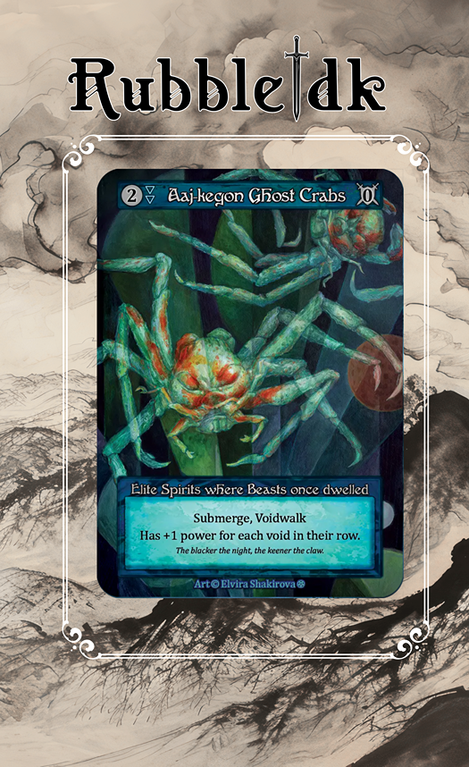 Aaj-kegon Ghost Crabs