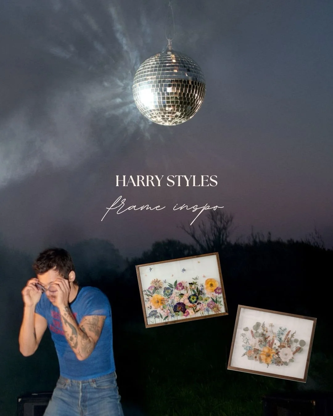 @harrystyles inspired frames😍✨👏

Which one is your fav???💗

&bull;
&bull;
&bull;

#harrystyles #cominguproses #bouquetpreservation #whitepoppypreservation #pressedflowers