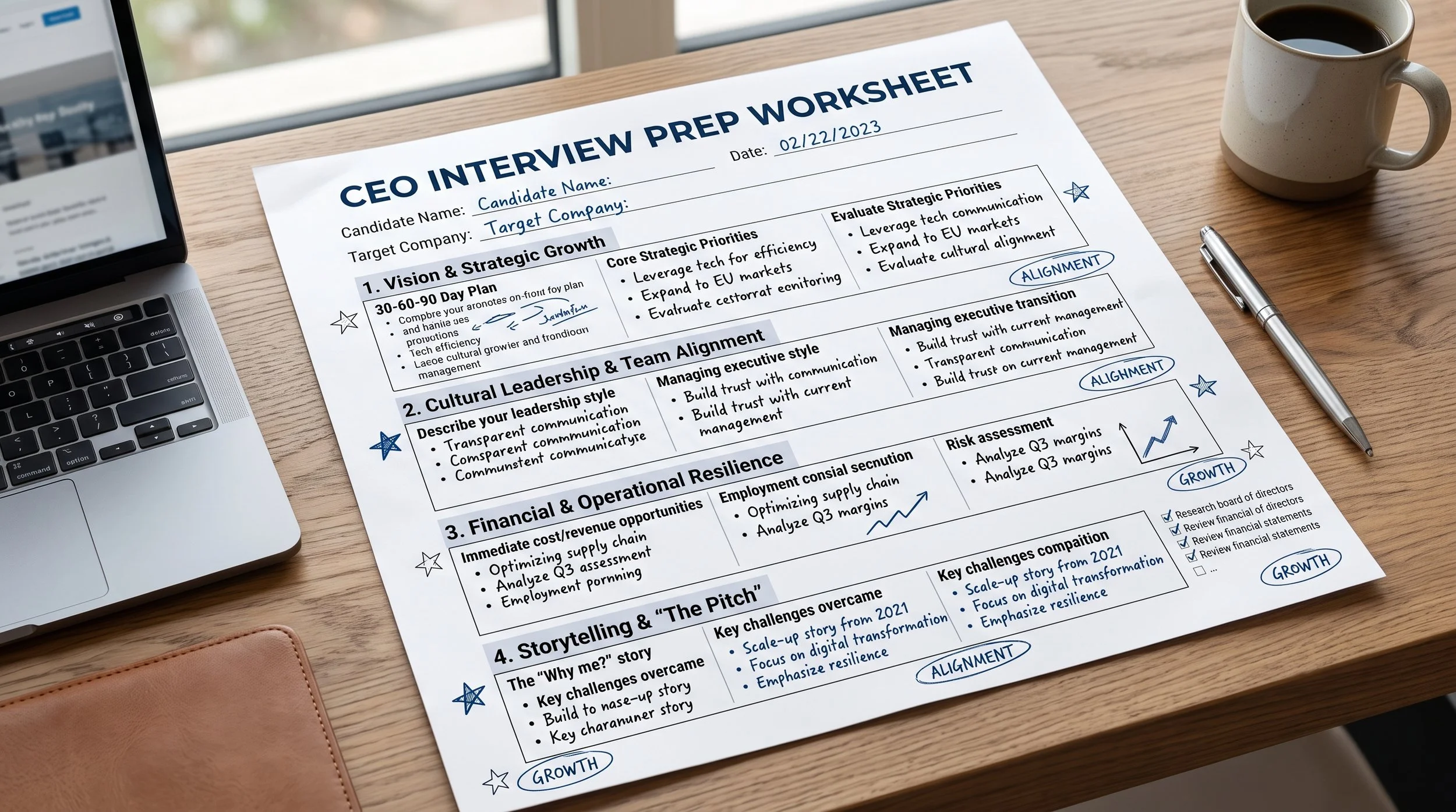 How to Prepare for a CEO Interview With the Board: A Case Study