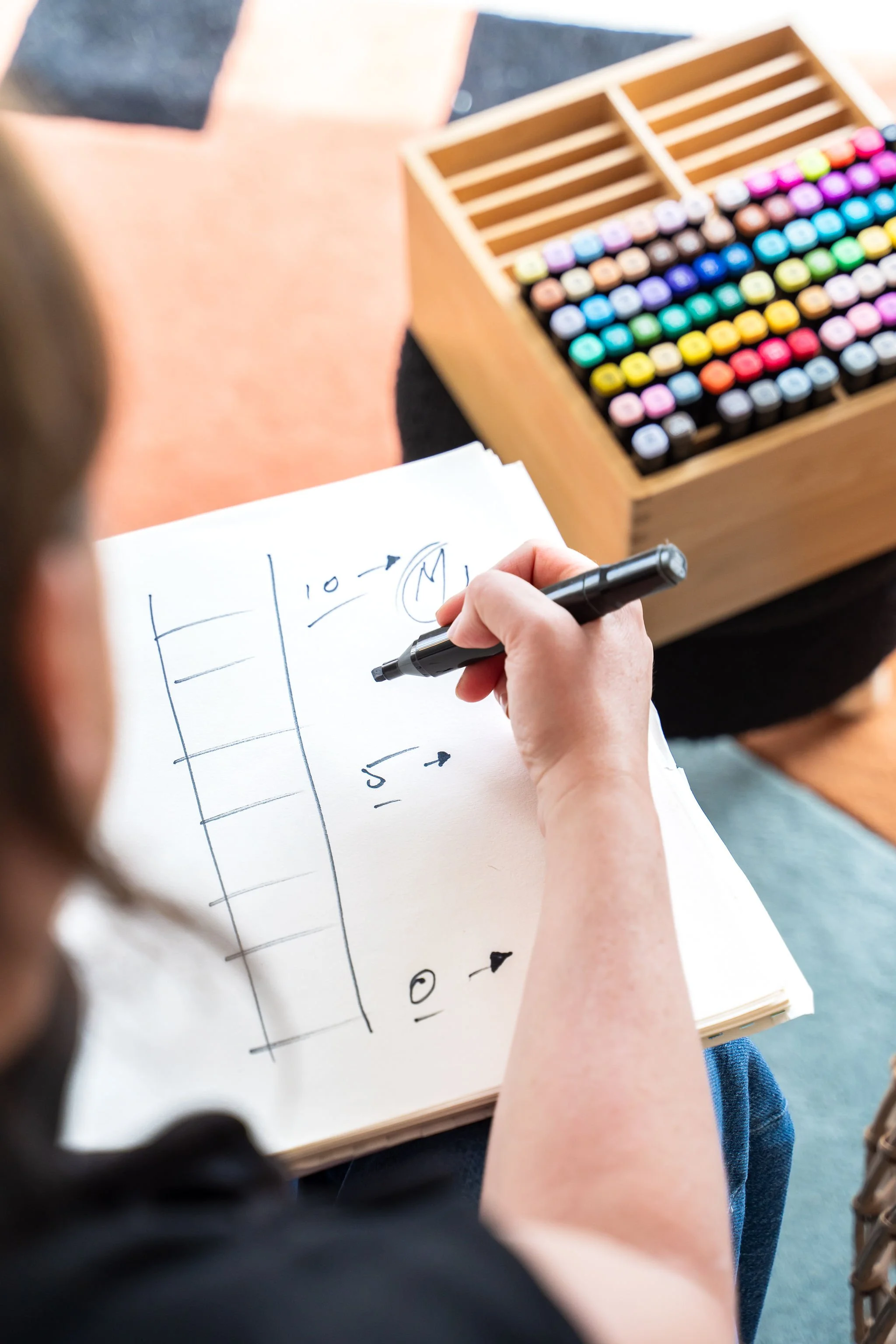 Calgary psychologist using structured visual tools to help clients manage chronic stress