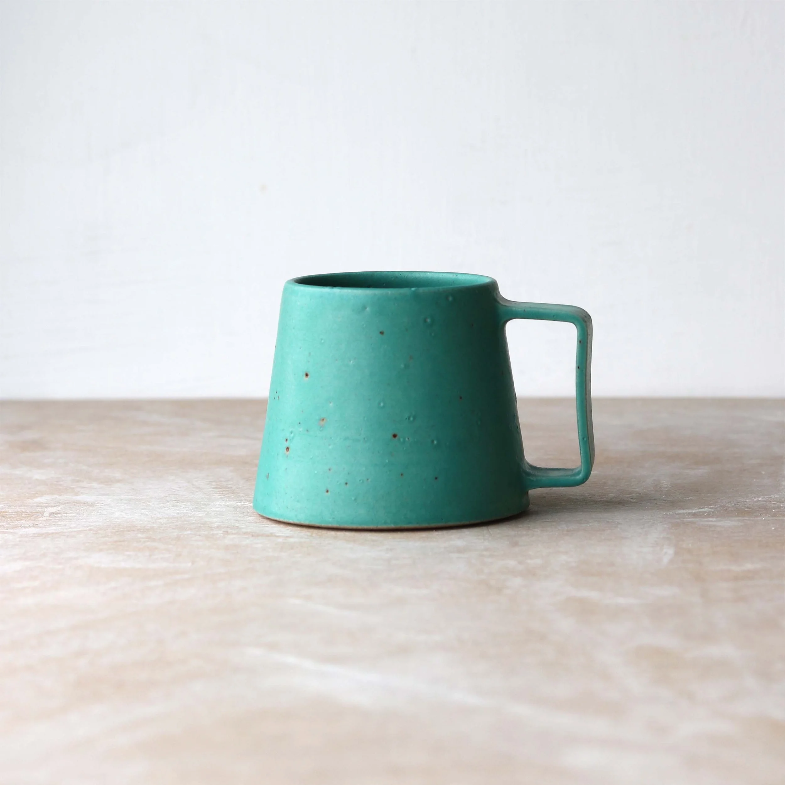 Stoneware Mug in Teal