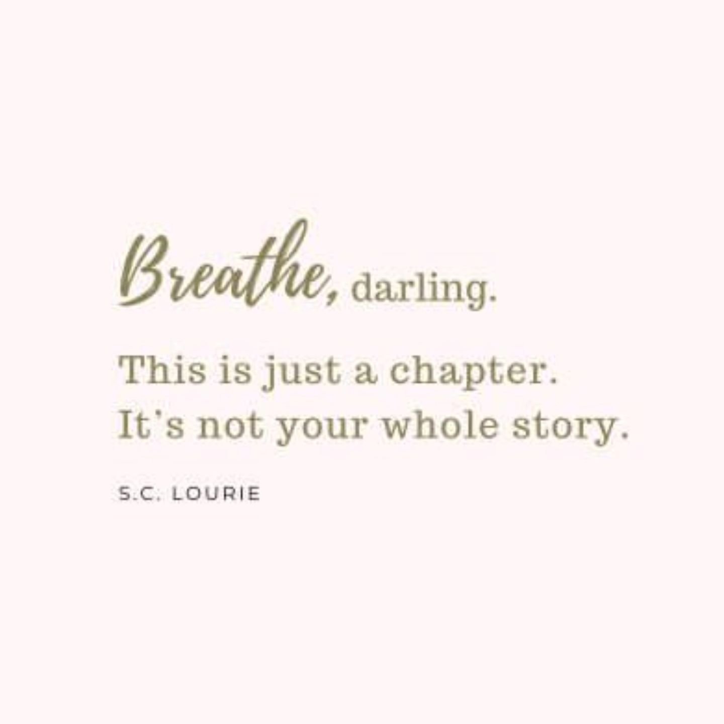 What is your breath? It is not just the air moving through your lungs. It is so much more... it is your soul, your higher self taking every step with you, supporting you, loving you, telling you that you are not alone on this journey 🩷, saying when 
