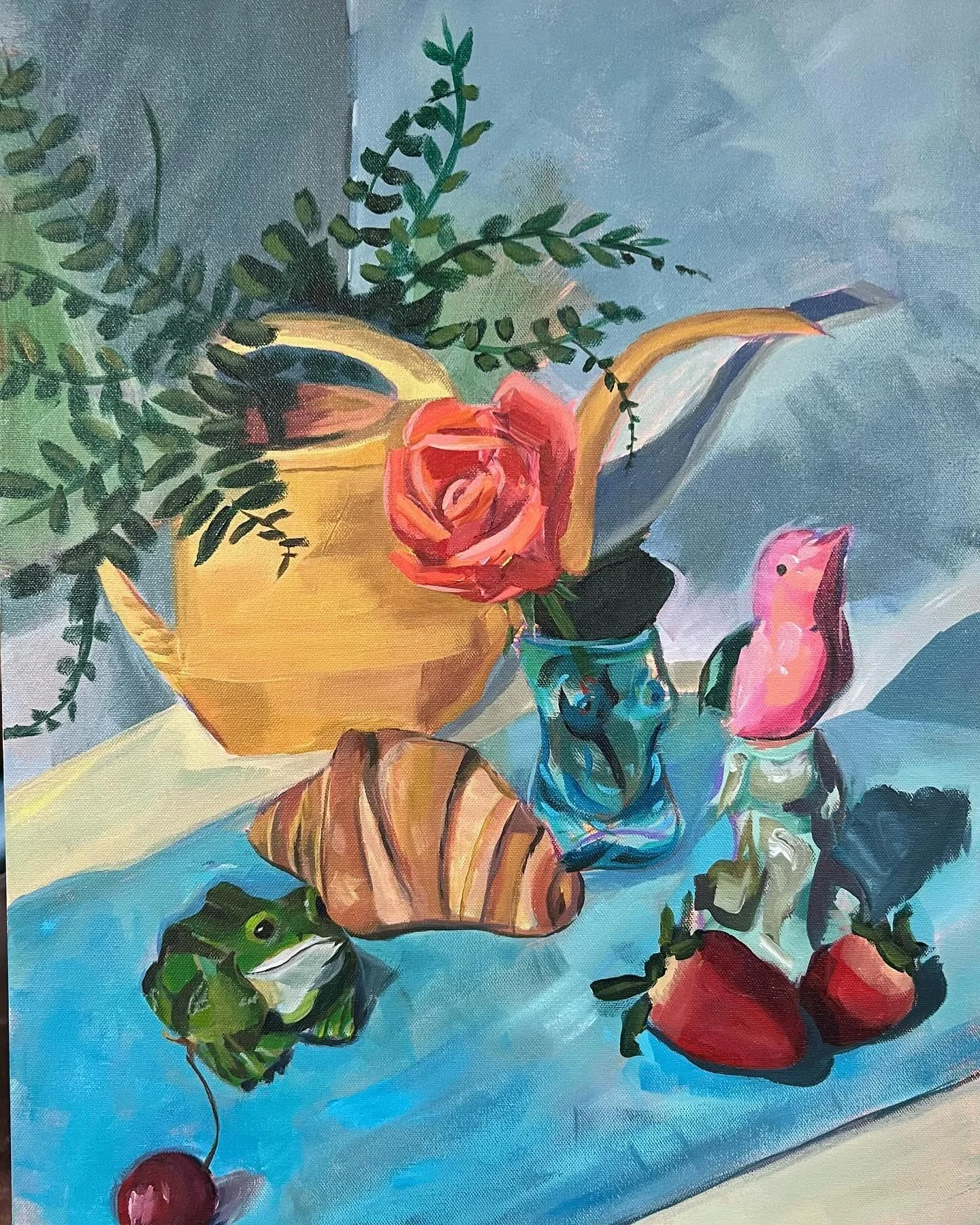 A still life workshop 
in the Texas hill country 
Not Sorry: a vibe 🪩