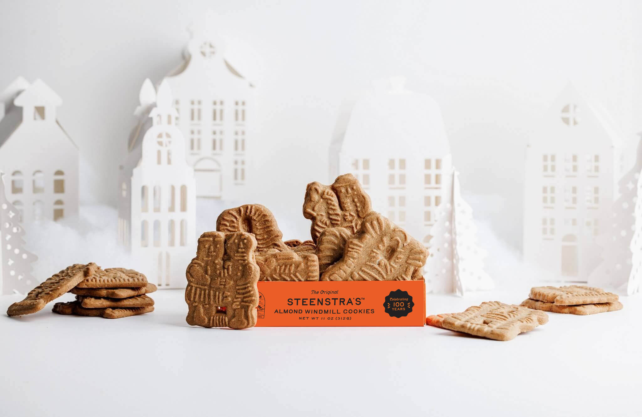 Almond Windmill Cookies