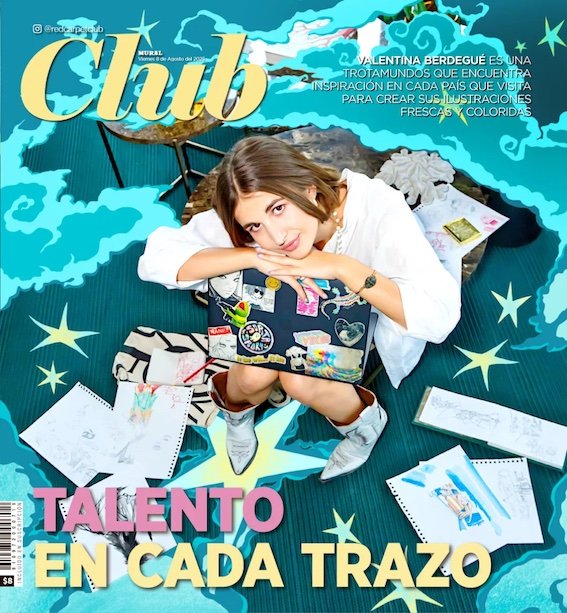 El Mural illustrated Cover