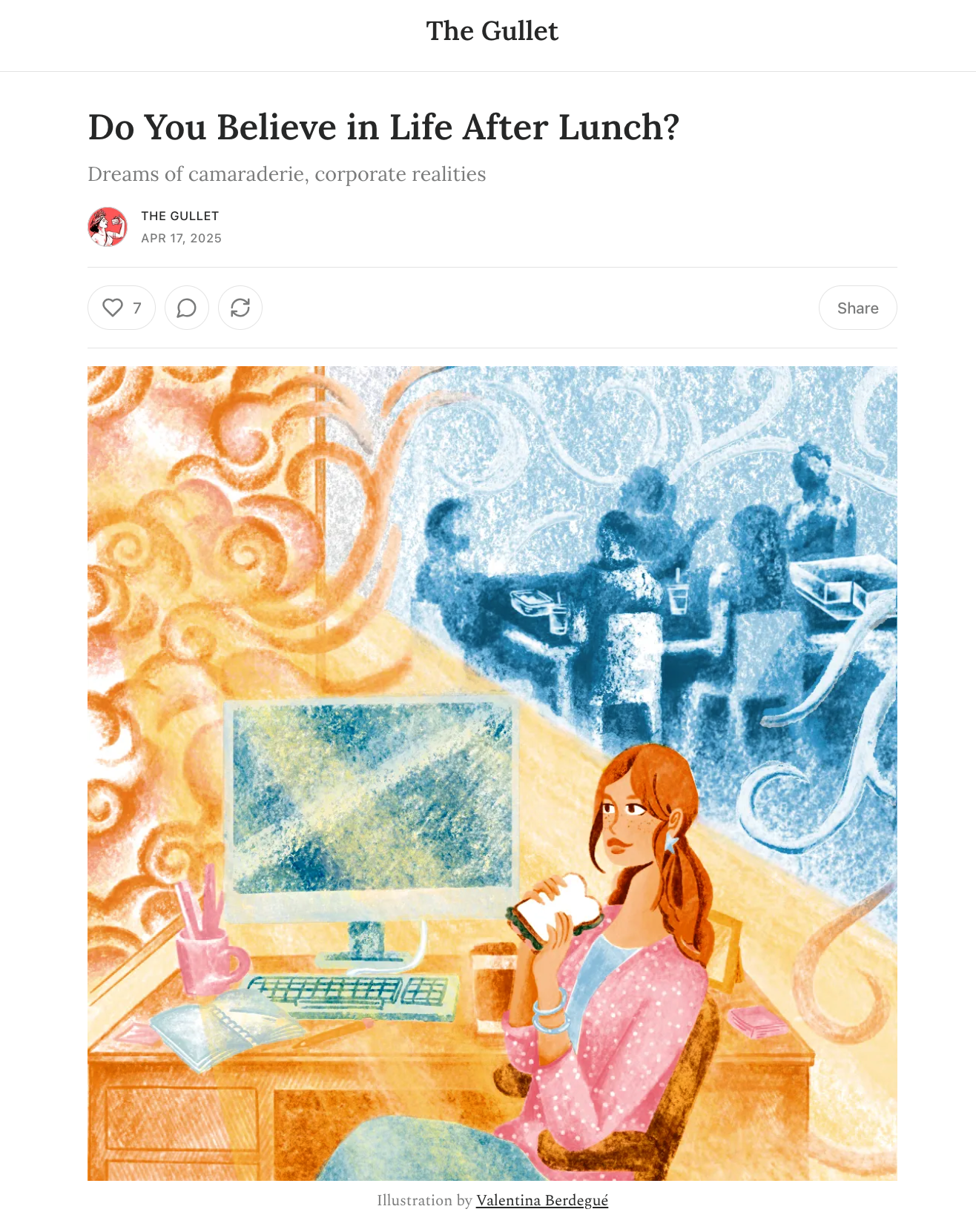 Put it in the Guller Cover Story Illustration