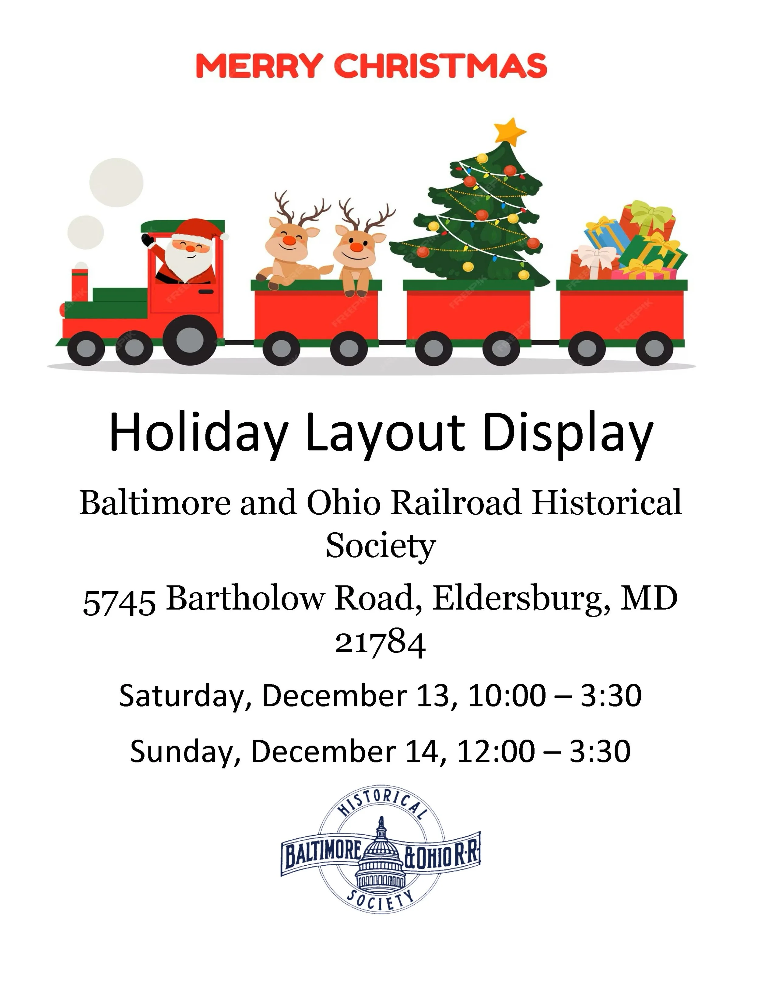 Holiday Layout Display