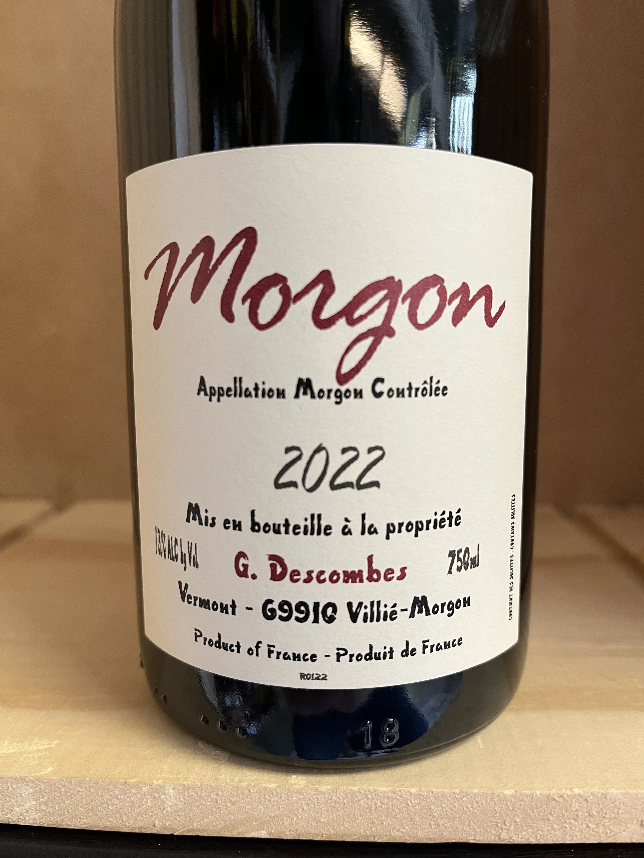 G. Descombes Morgon 2022
