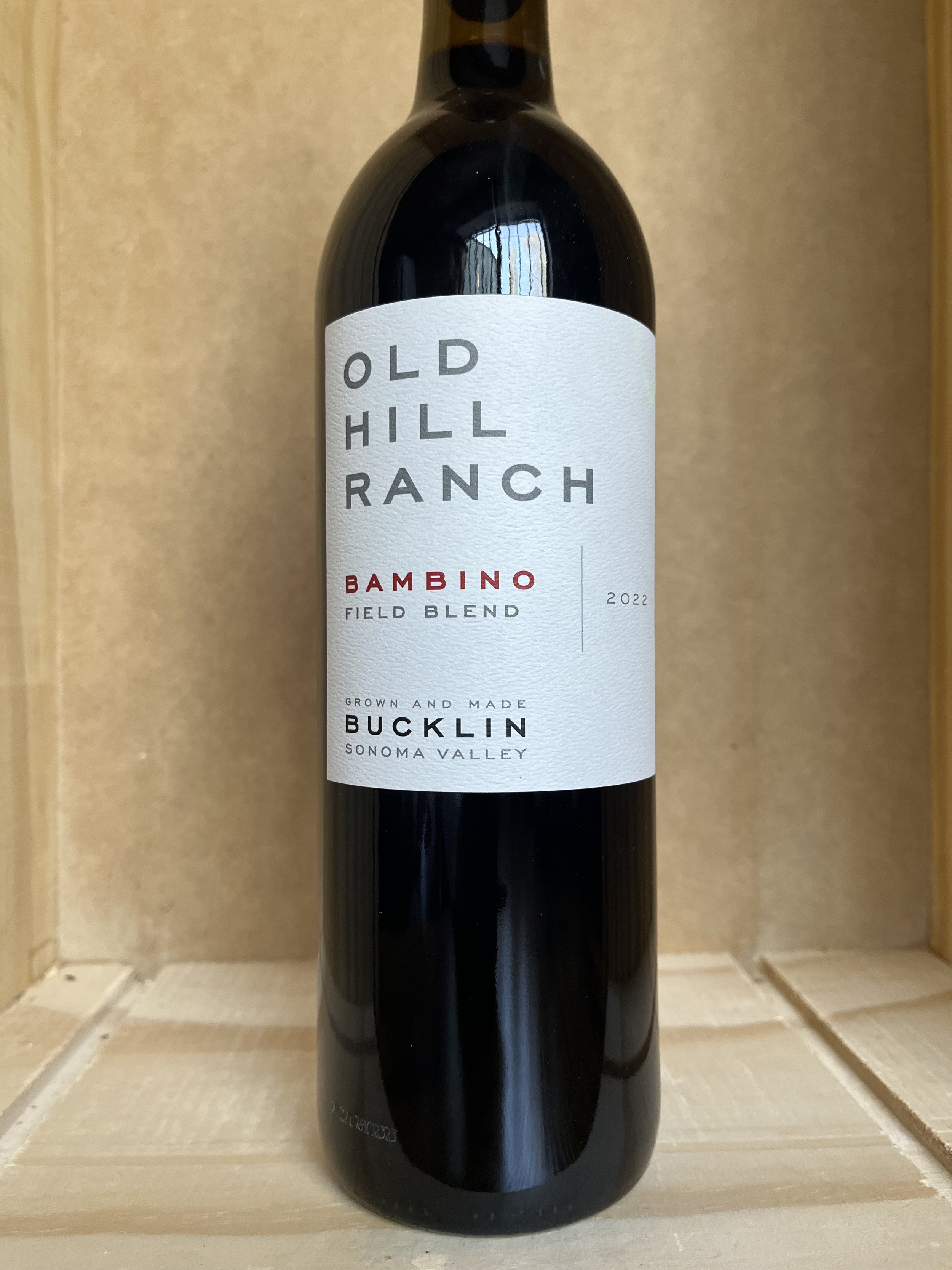 Bucklin Zinfandel Bambino 2022