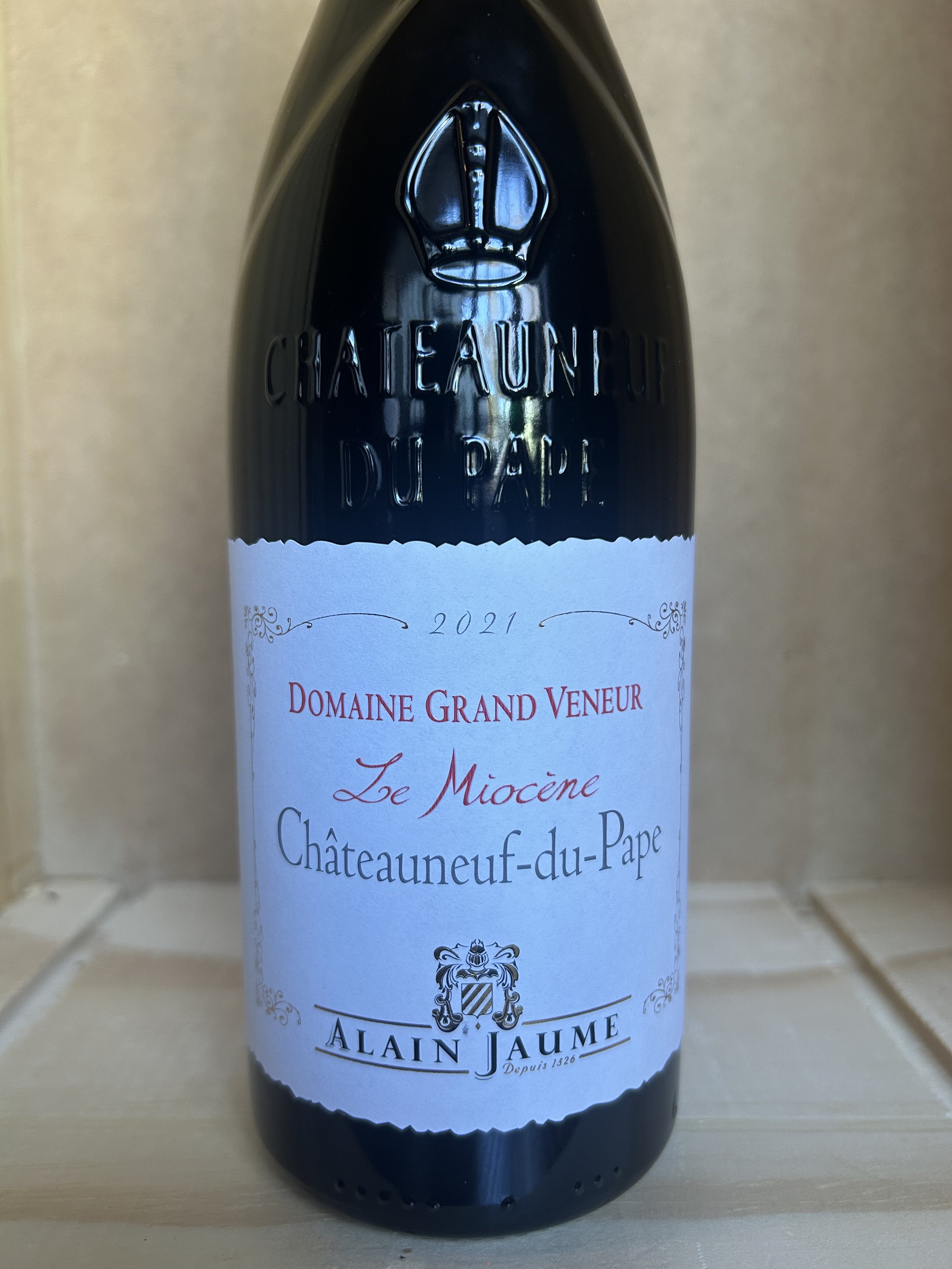 Alain Jaume Chateauneuf du Pape 2021 "La Miocene"
