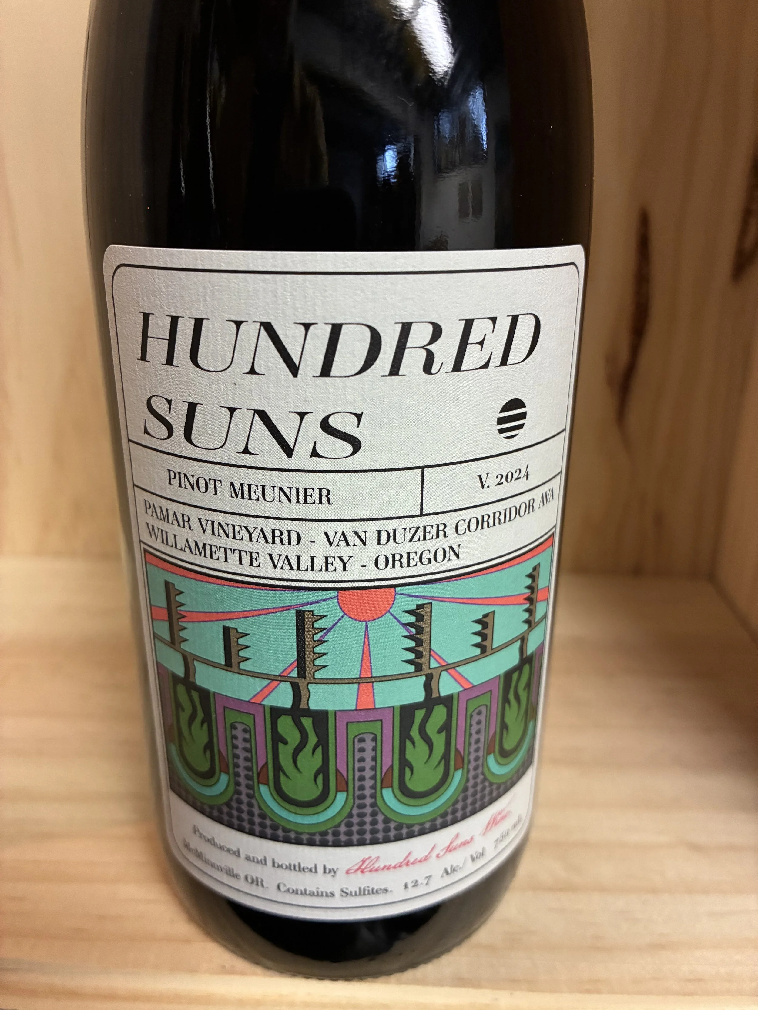 Hundred Suns Pinot Meunier Pamar Vineyard 2024