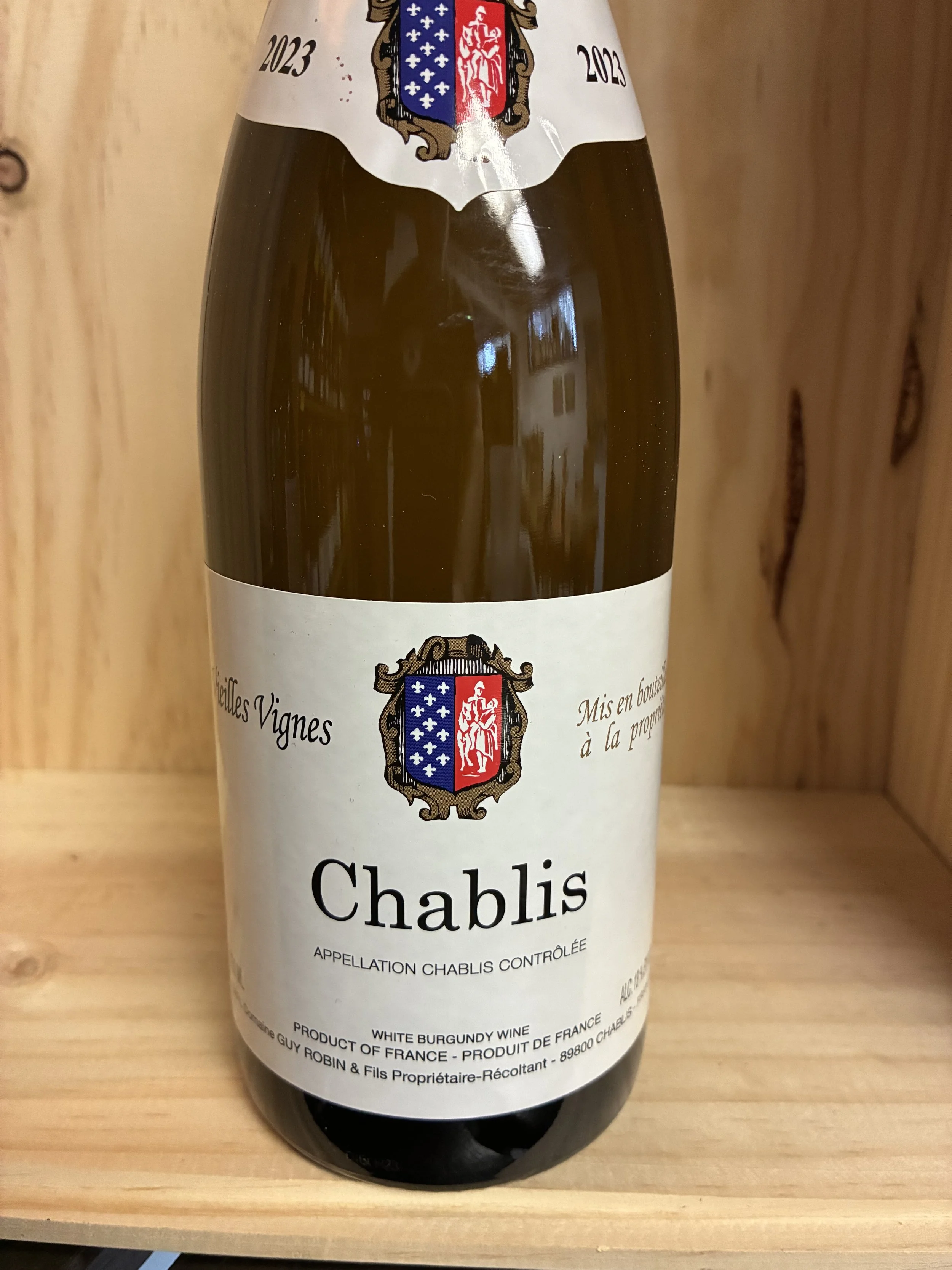 Domaine Guy Robin Chablis Vieilles Vignes 2023