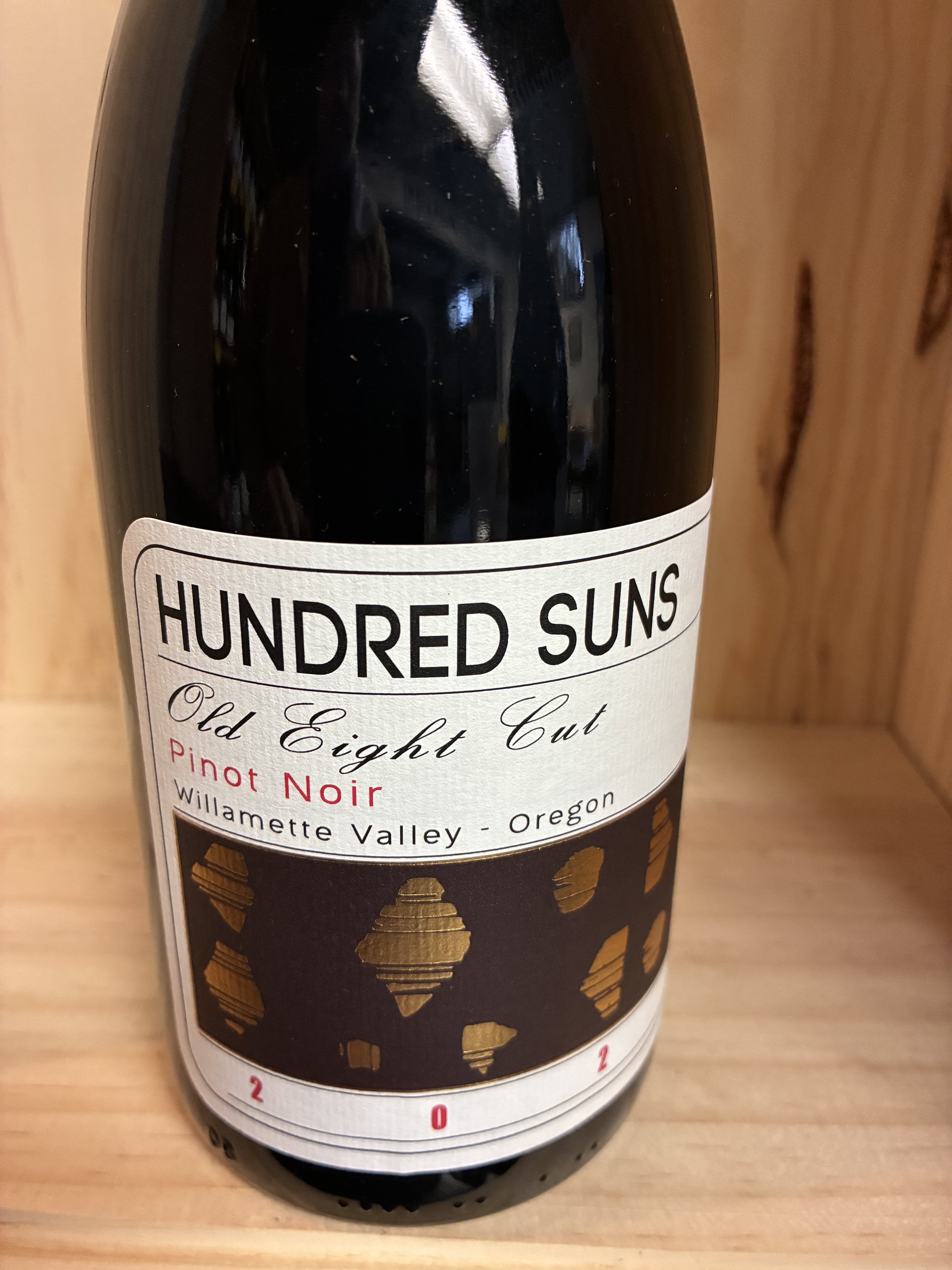 Hundred Suns Pinot Noir Willamette Valley "Old Eight Cut" 2023