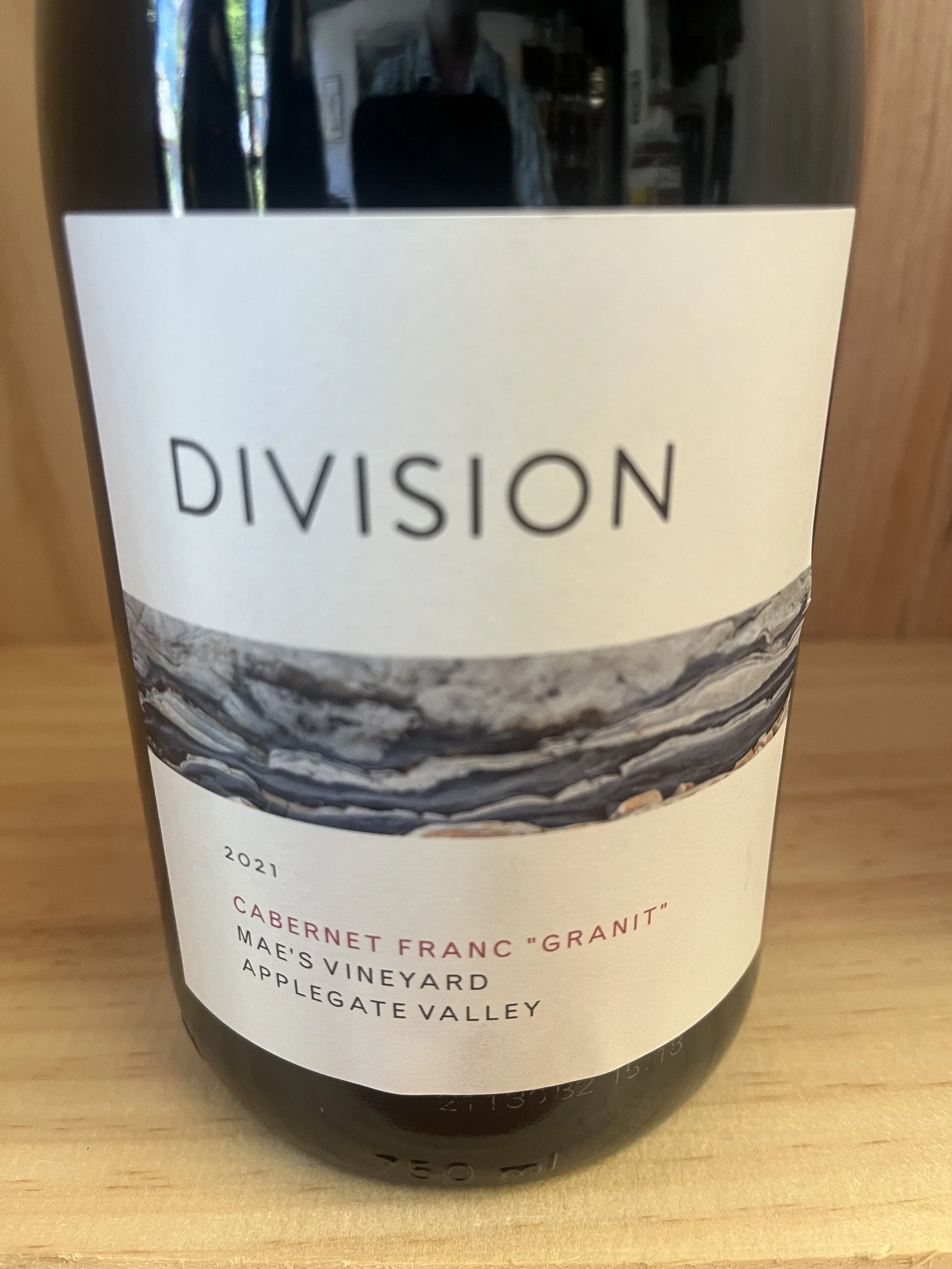 Division Wine Co Cabernet Franc "Granit" 2021 Applegate Valley
