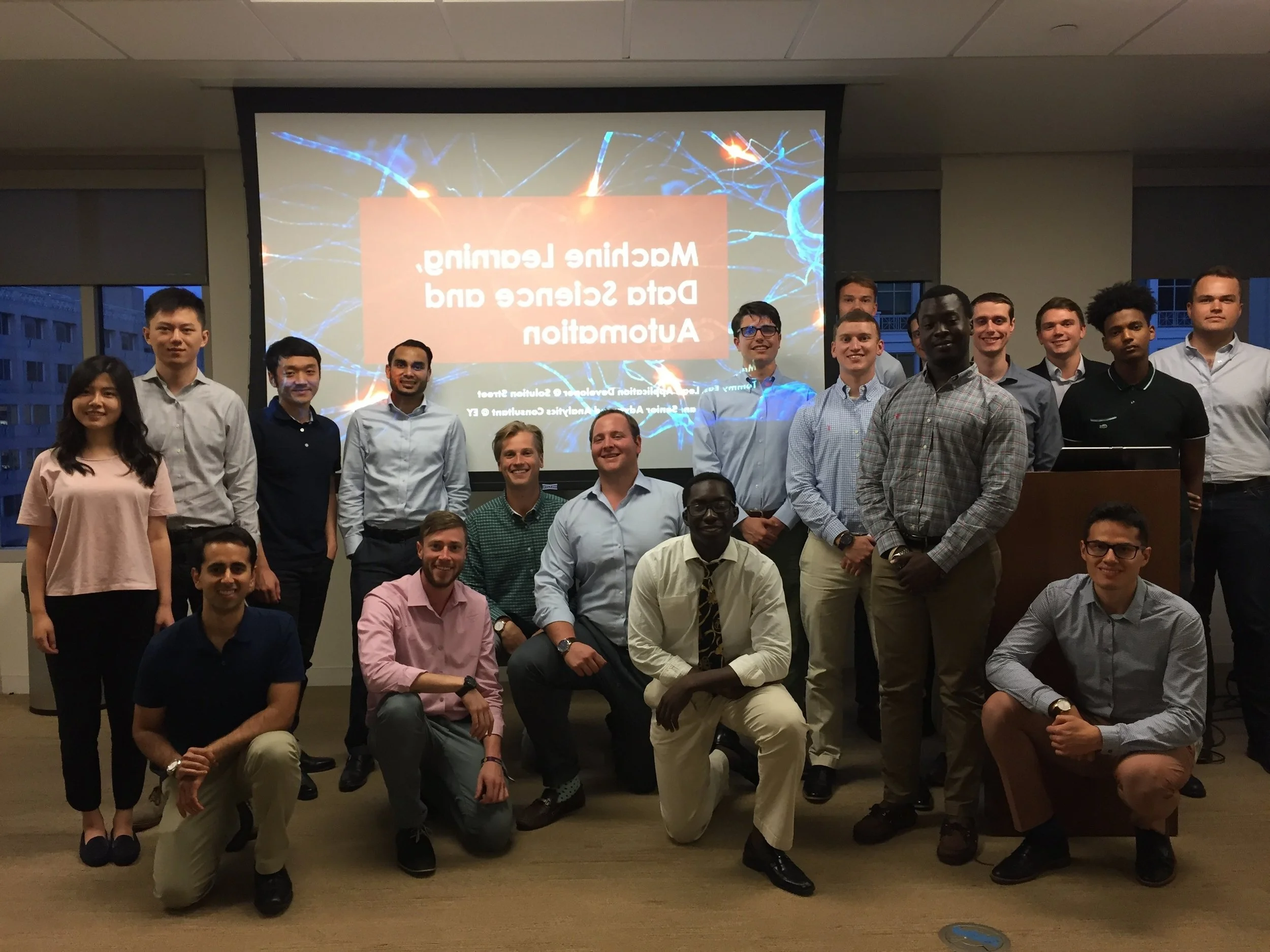 Invited tech industry experts to teach youth about Artificial Intelligence and data science.