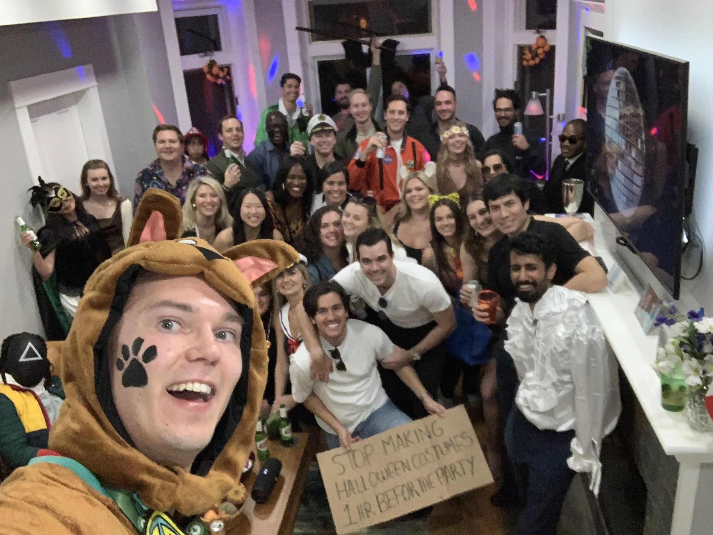 The event was a fun way to connect with interesting people from all walks of life.