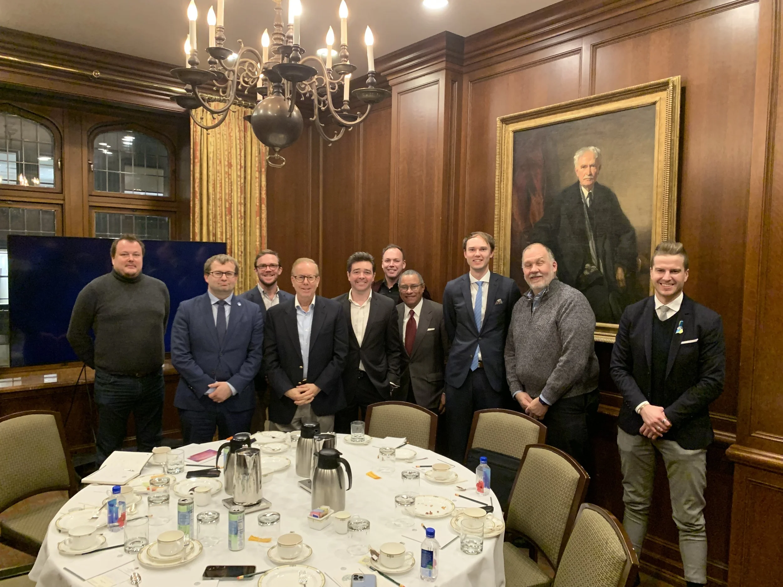 A roundtable was hosted for the Consul General of Estonia, fostering an enriching dialogue with Chicago's community leaders. This gathering provided a unique opportunity for cultural exchange and collaboration, highlighting the importance of building