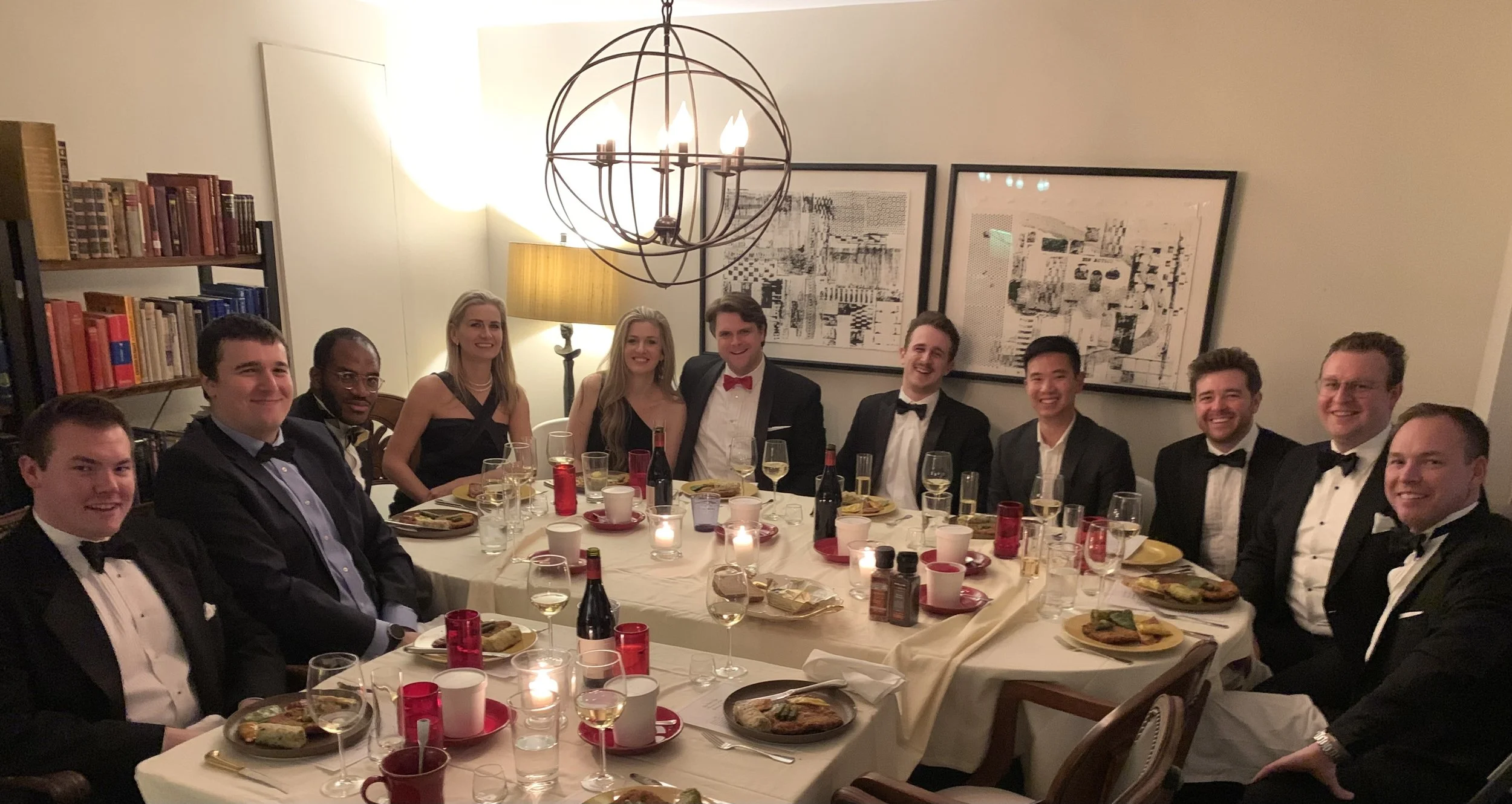Co-organized a black-tie dinner in a private home for leaders to connect over culinary delights, live performances of poetry and music, and cheeky games. 