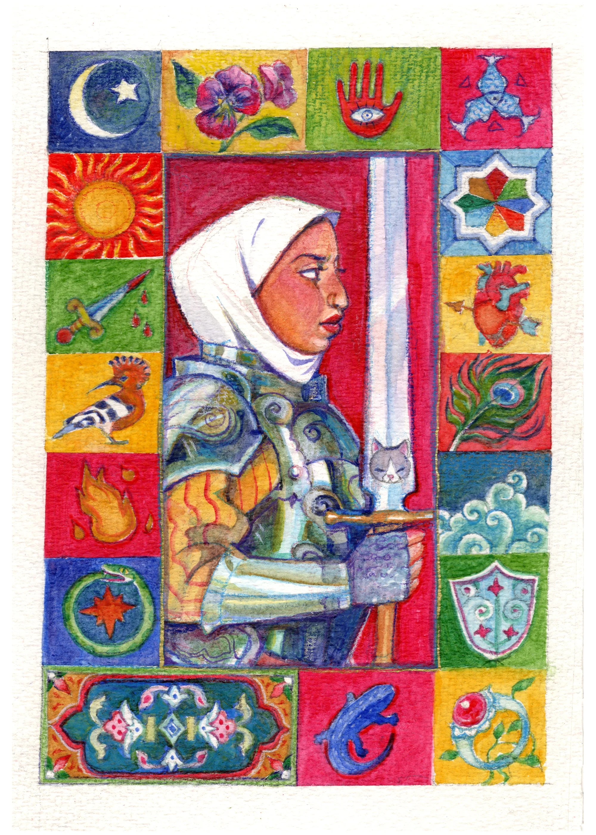 Warrior of My Heart — Fine Art Print