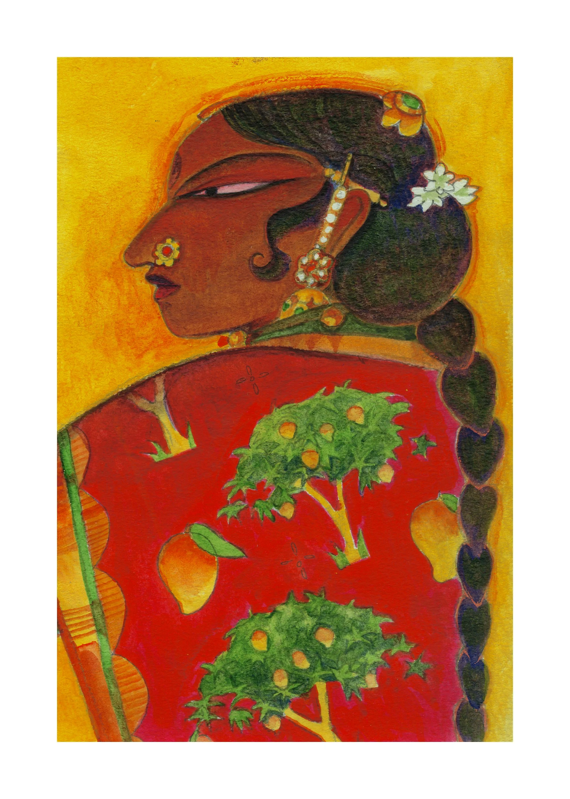 Woman in the Mango Print_print 5x7.jpg