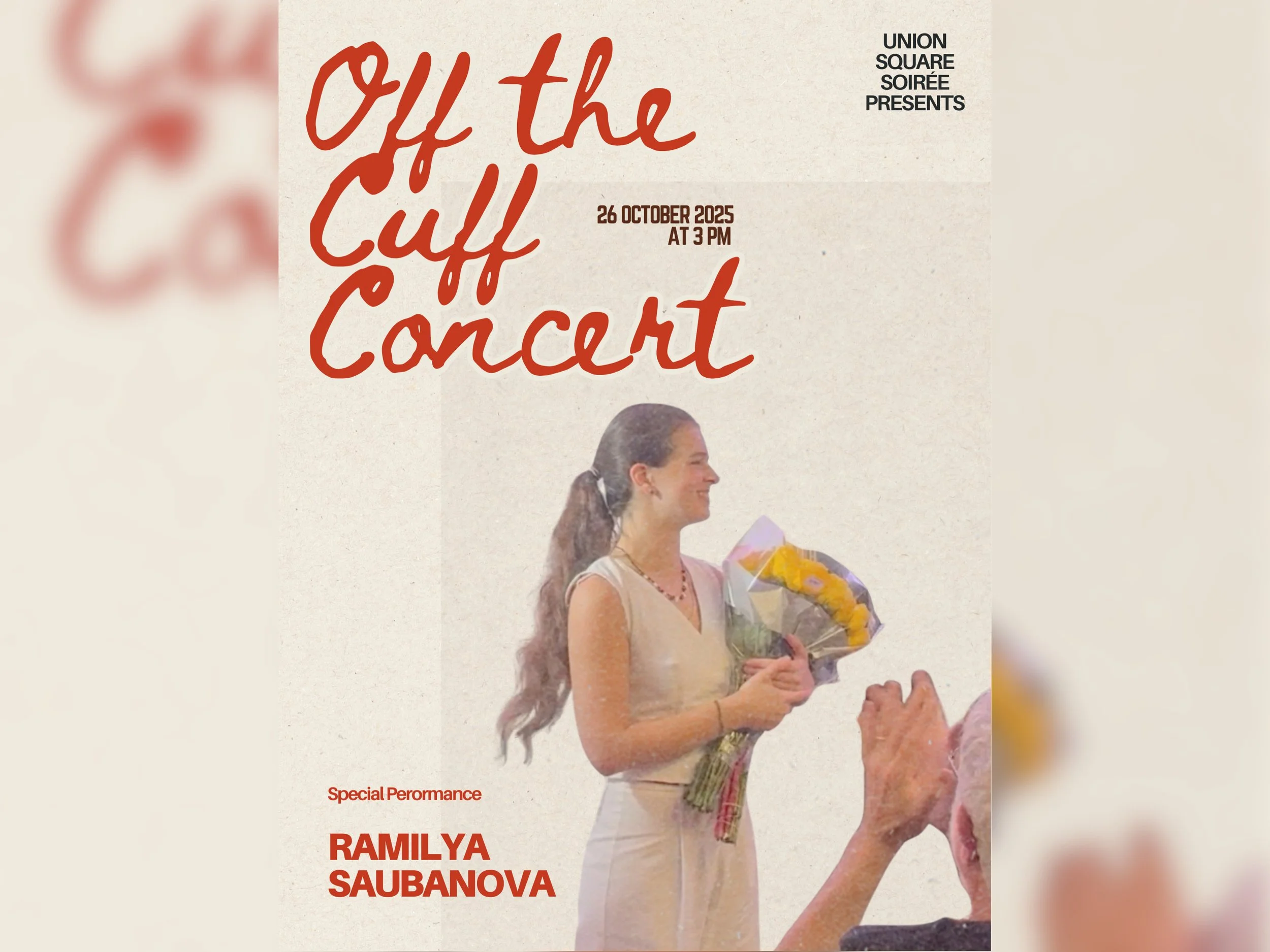 Off the Cuff with Ramilya Saubanova