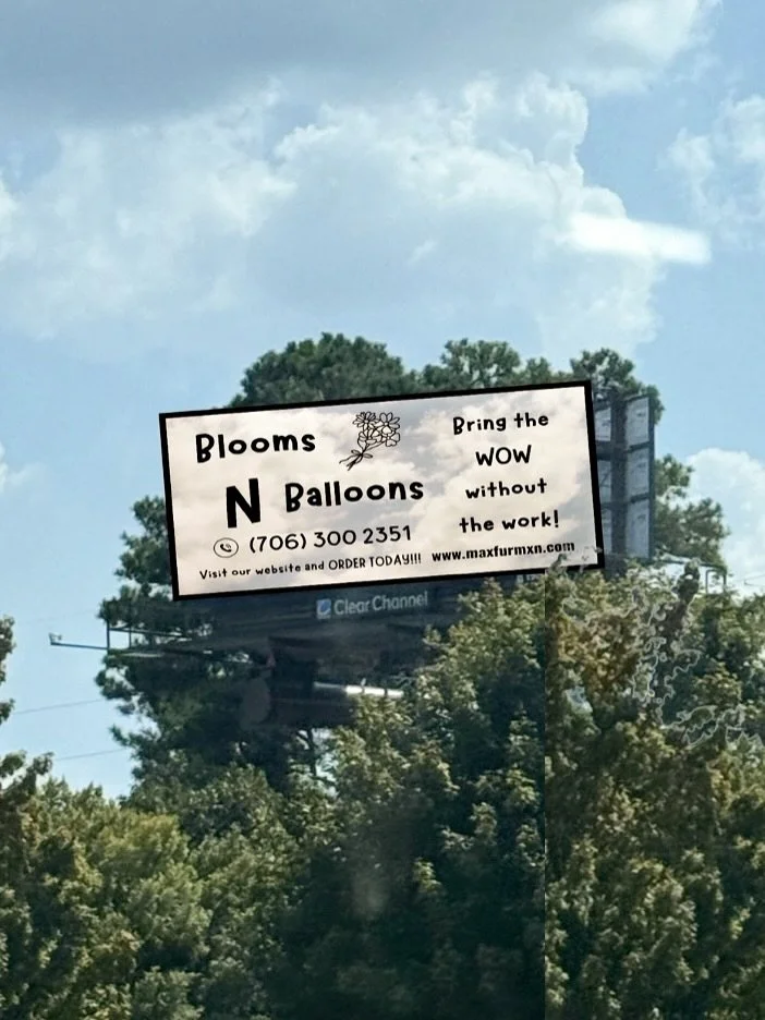 Think Blooms N Balloons for all your arrangement needs!! We offer easy to order balloon and floral arrangements, ordering is easy and the results look great!! Visit our website today and browse our products! Link in bio!