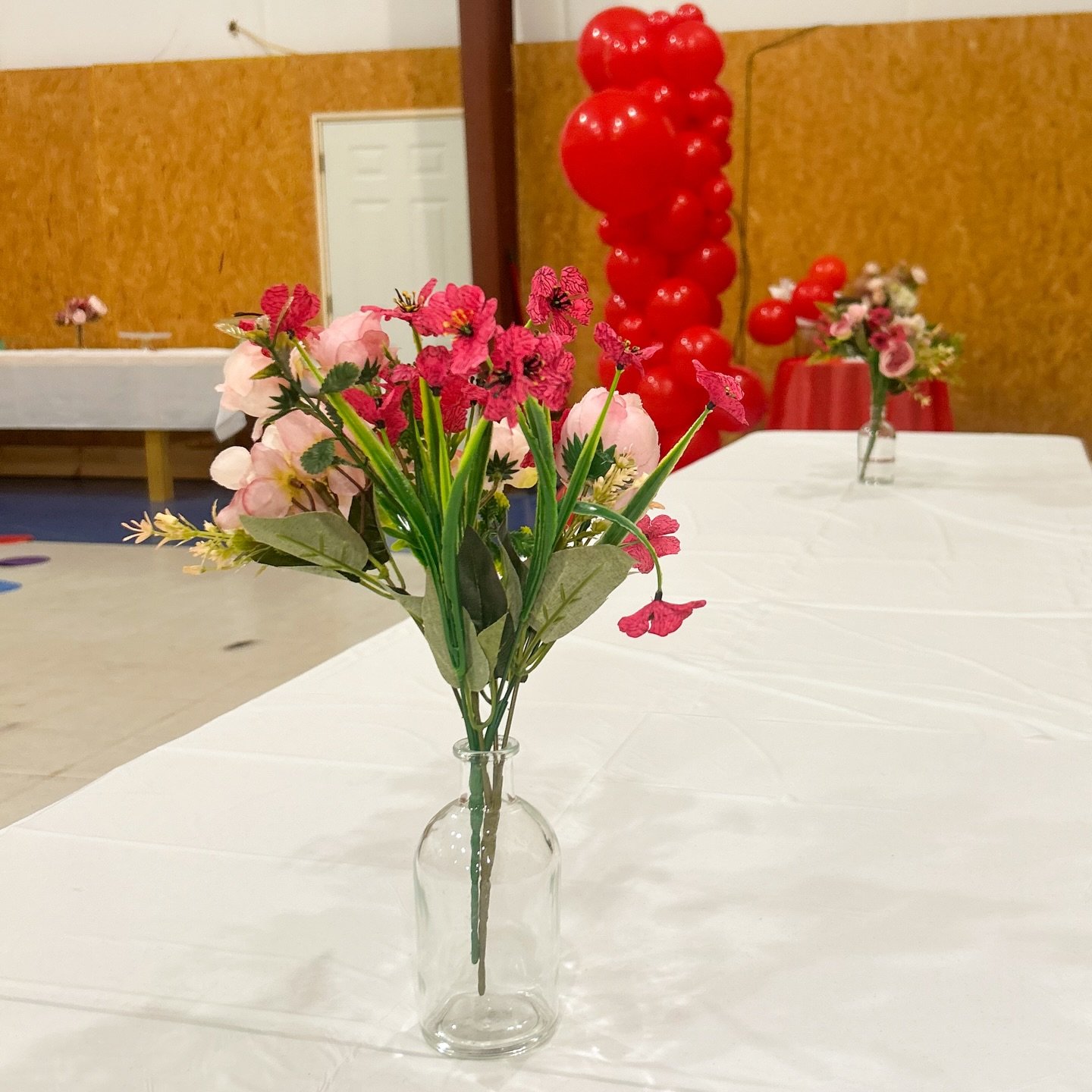 February 2, 2025: This month, we embraced a Valentine&rsquo;s Day theme with red, pink, and white accents. The scene was set for a perfect potluck. #MFDSevents #BNBtower