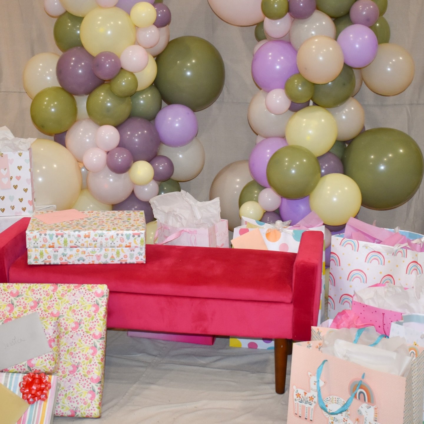 January 19, 2025: To create the perfect scene, we utilized our Canvas Backdrop with a Pink Bench. To top it off, we added two Ultra Balloon Towers. We&rsquo;re so thankful to be able to create such a special event for an incredible person!
 
Reach ou