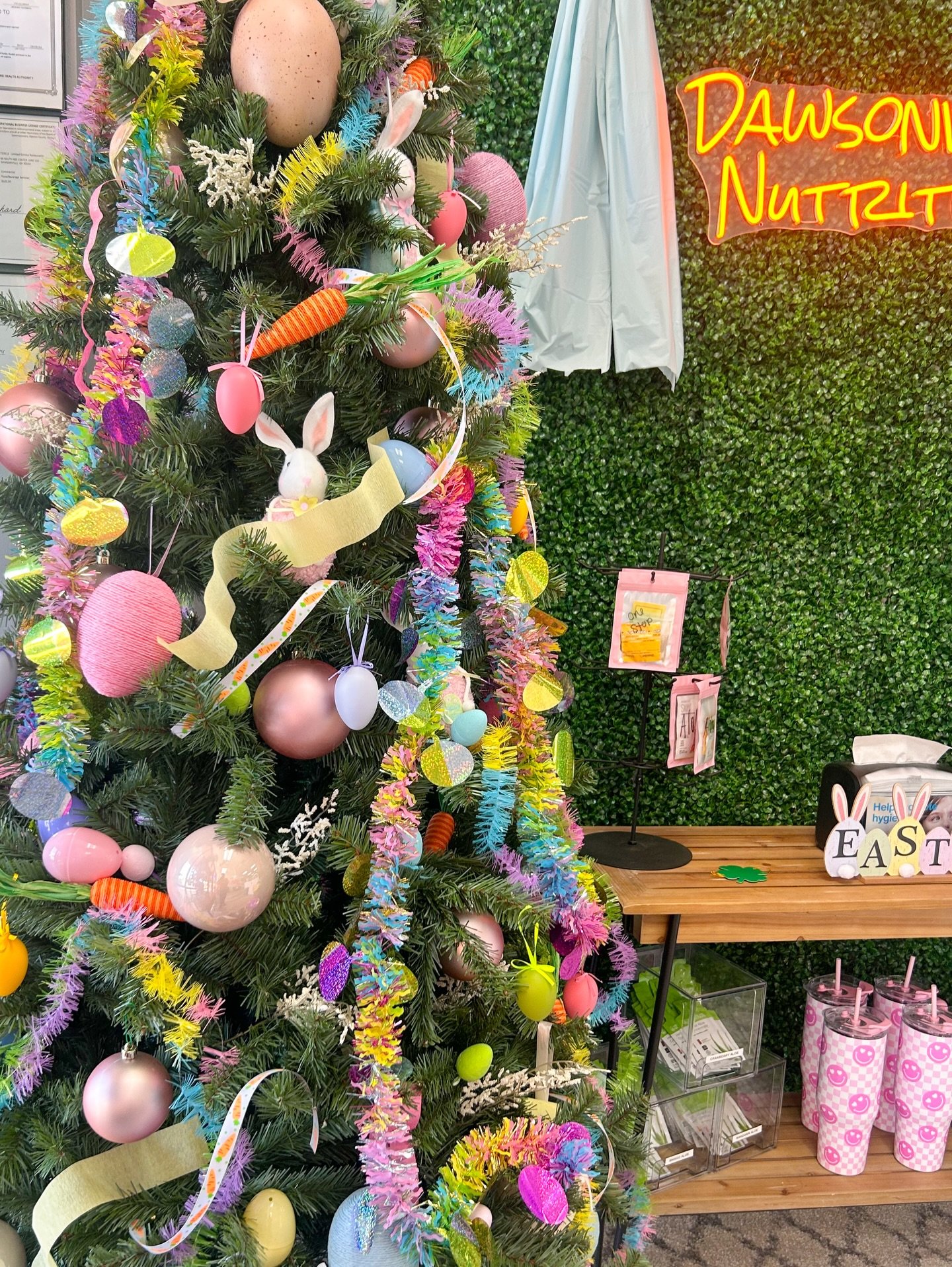 April 1, 2025: @dawsonville_nutrition loves bringing seasonal cheer to their shop. This month we got to embrace Easter! It turned out so beautiful. 
 
Visit our portfolio (link in bio) and browse our other projects! #MFDS