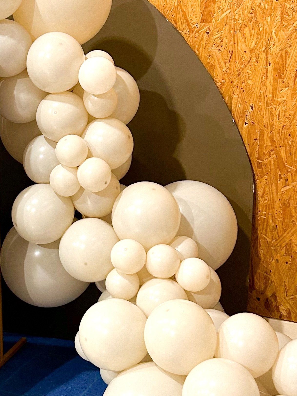 April 20, 2025: @nbcommunitychurch honored the Easter season with our Custom Stone and Tomb Backdrop. We used cream balloons to create the two Ultra Statement Balloon Garlands and it all came together perfectly! Click the link in our bio to browse ou