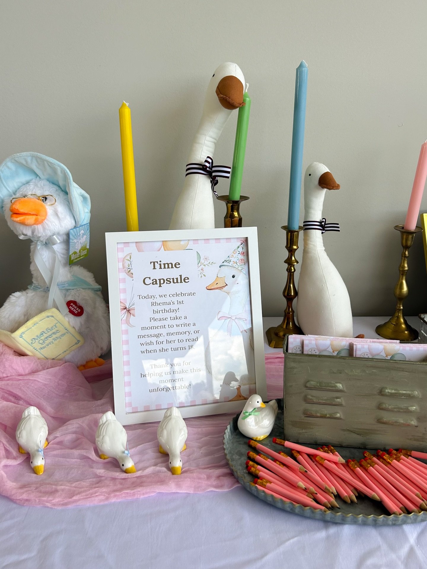 May 4, 2025: First Birthdays are always so special, and you have the perfect opportunity to start a cherished tradition. One of my favorites is the time capsule. Every birthday party you give your guests the opportunity to write a special note. When 