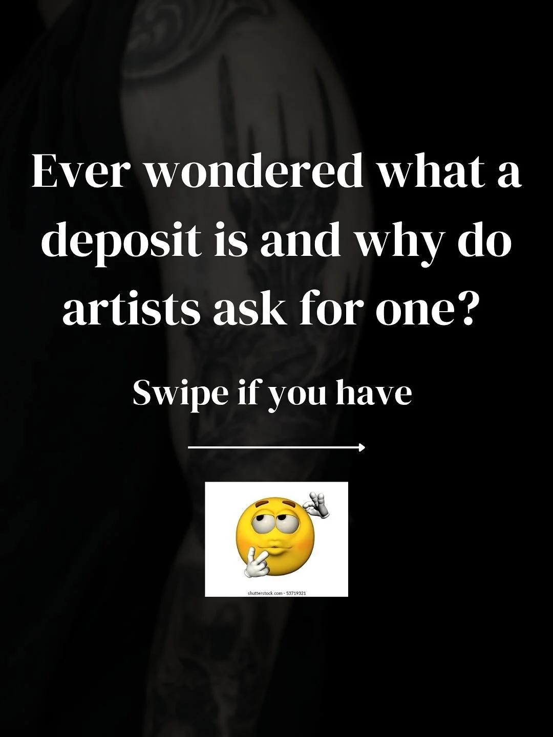 It&rsquo;s not because we don&rsquo;t trust you

#tattoo #tattooartist