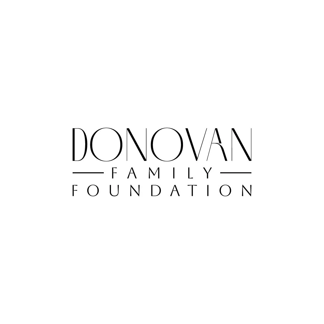 Logo for Donovan Family Foundation in black text on a white background.