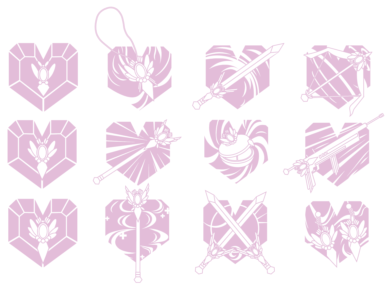 Magical Icon Symbols