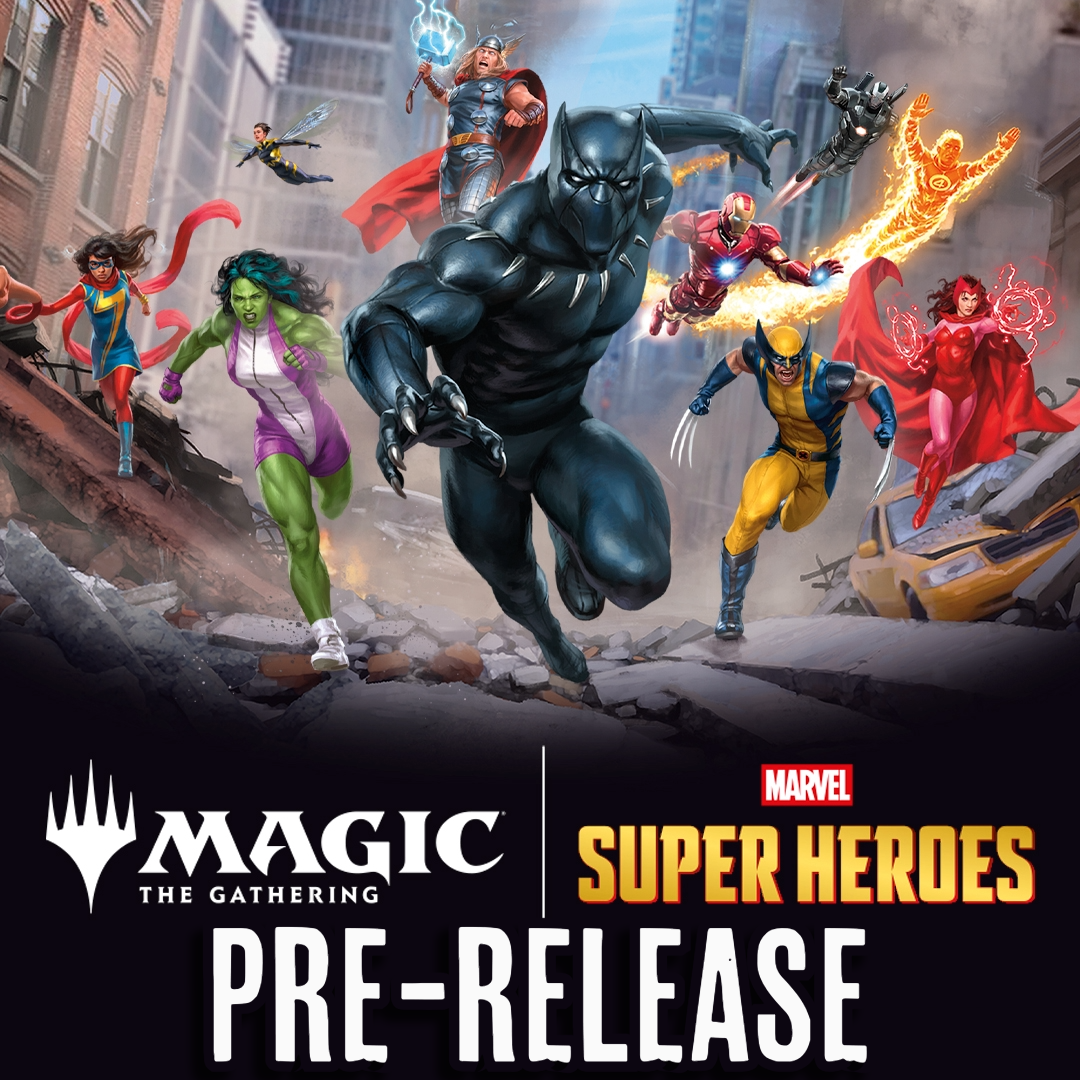 MTG MARVEL SUPERHEROES PRE-RELEASE