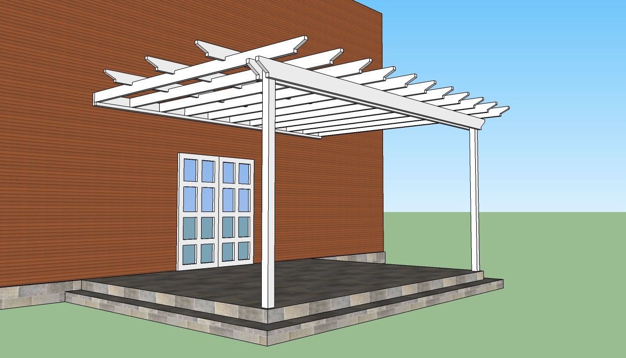 Attached Pergola
